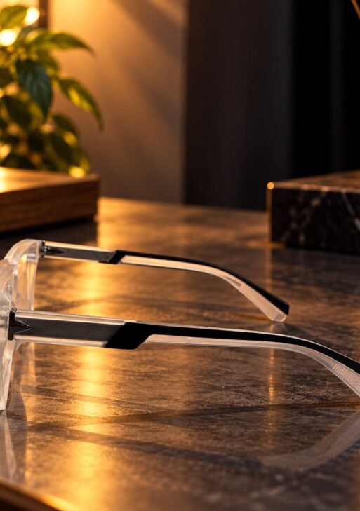 Sanwaliyas Premium Transparent Blue Light Blocking Glasses for Men & Women