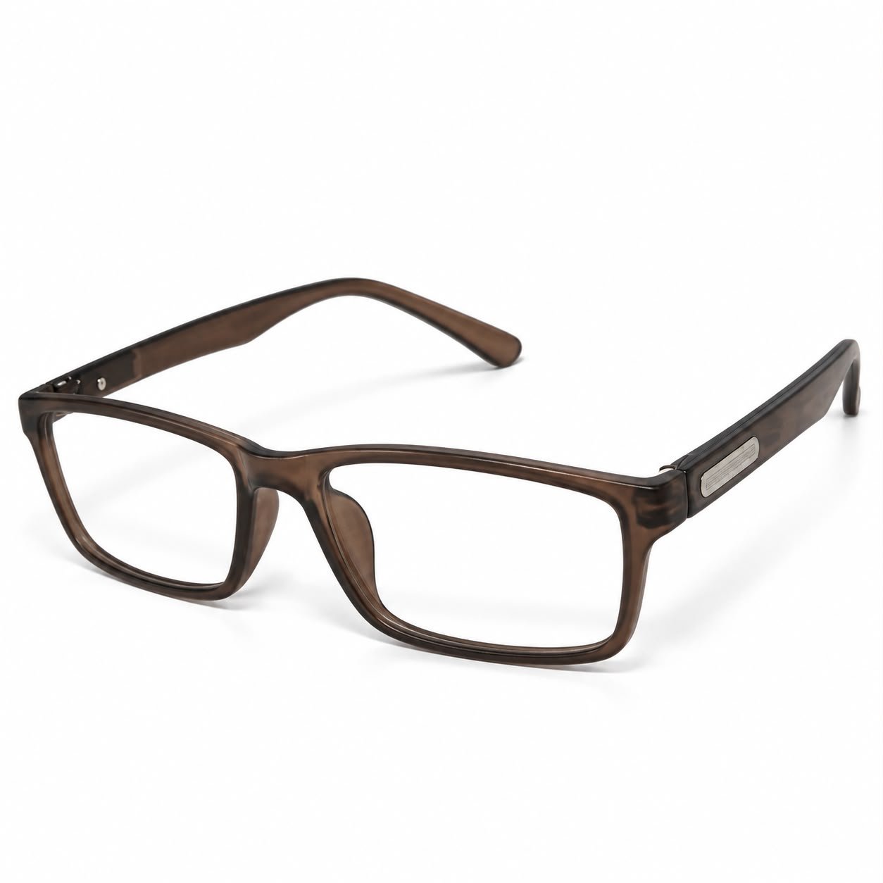Sanwaliyas Premium Brown Transparent Blue Light Blocking Glasses for Men & Women
