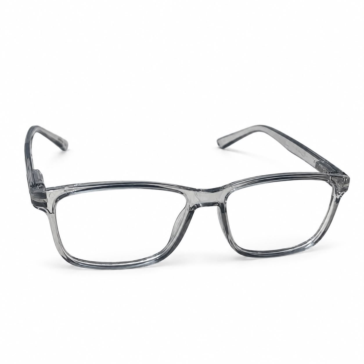 Sanwaliyas Blue Cut Computer Glasses for Men & Women, Transparent Grey Rectangular Frame